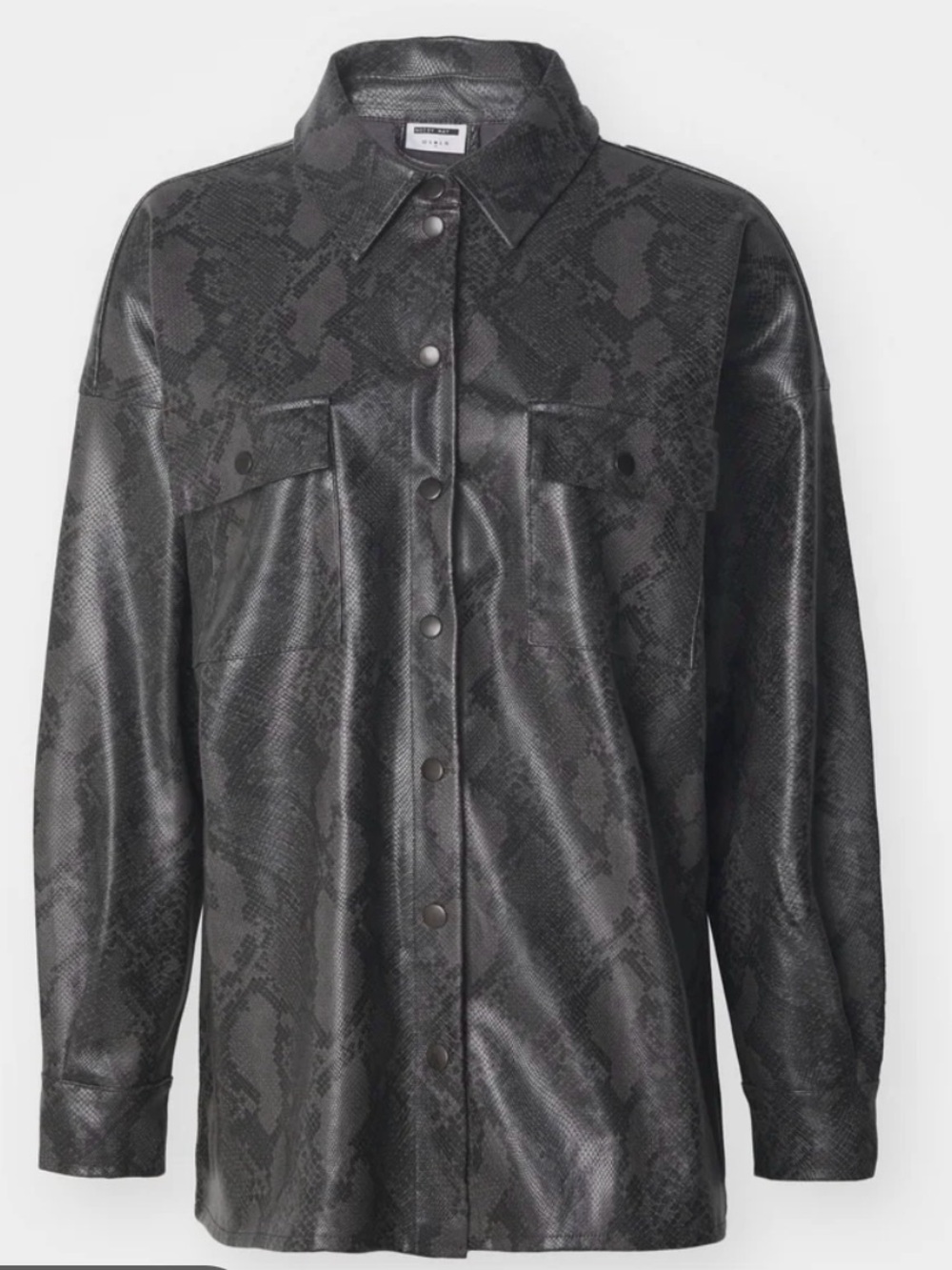 Noisy May NMMIA PU OVERSHIRT *NWT*